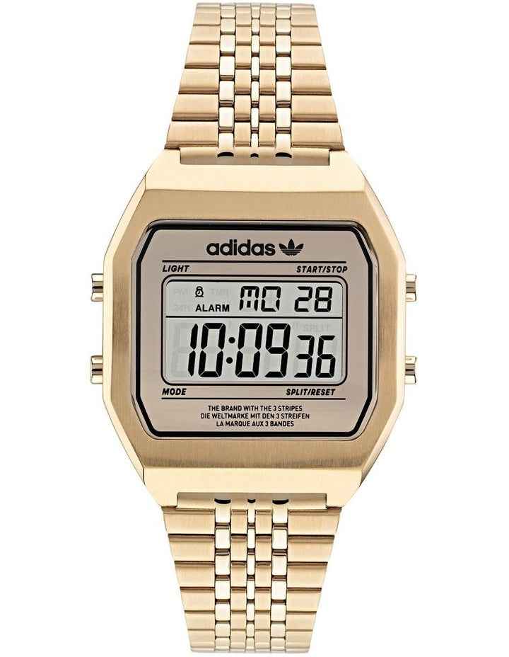 Aost22074 Digital Watch in Gold