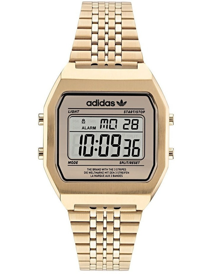 Aost22074 Digital Watch in Gold