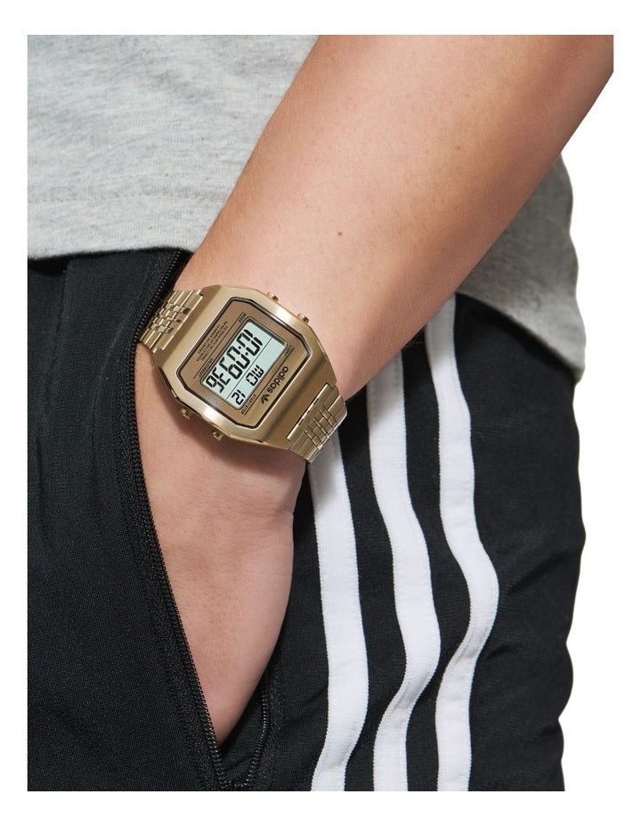Aost22074 Digital Watch in Gold