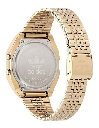 Aost22074 Digital Watch in Gold