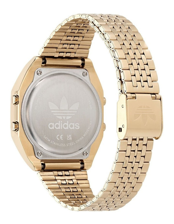 Aost22074 Digital Watch in Gold