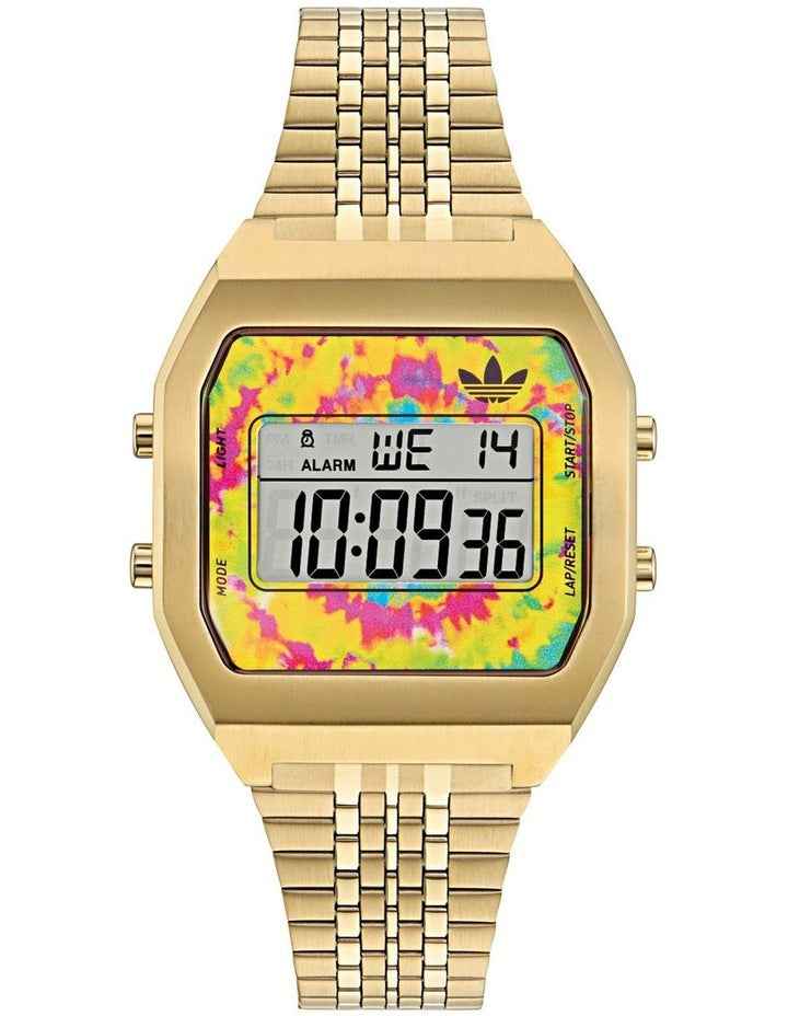 AOST24559 Digital Two Watch in Gold