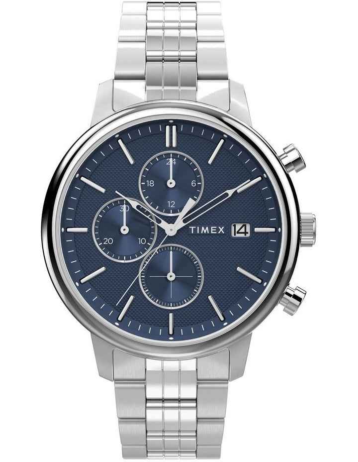 Chicago Chrono Watch TW2W67900 in Silver Tone