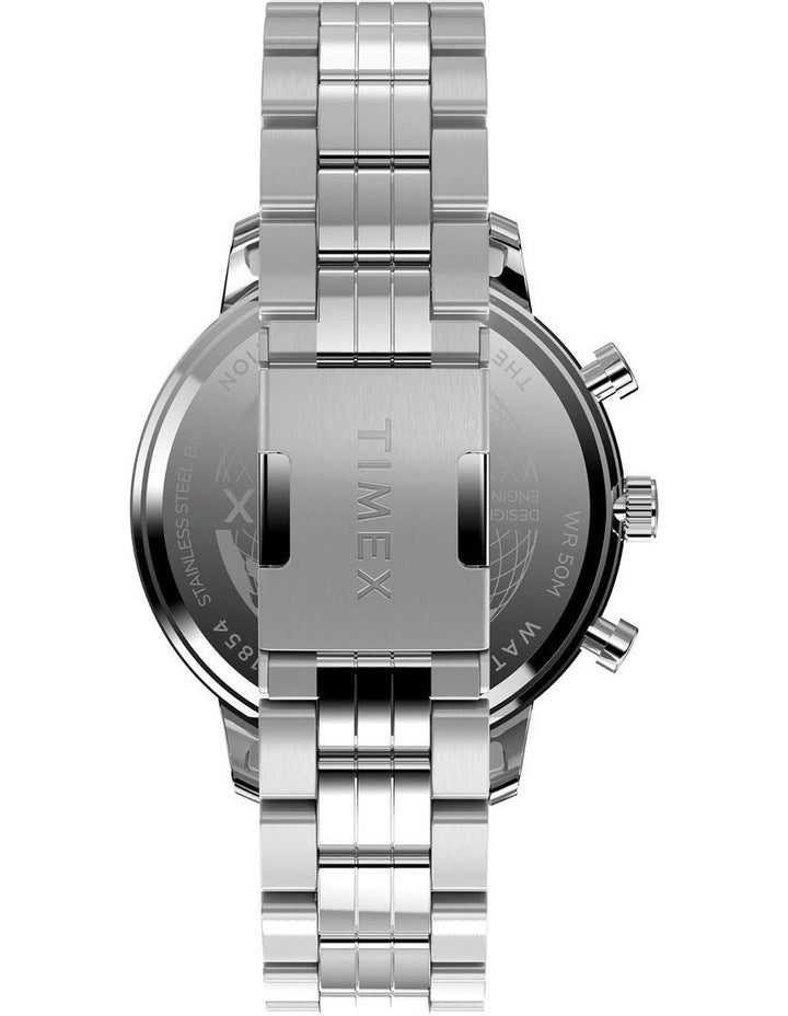 Chicago Chrono Watch TW2W67900 in Silver Tone