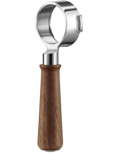 The Naked Portafilter 58mm in Walnut