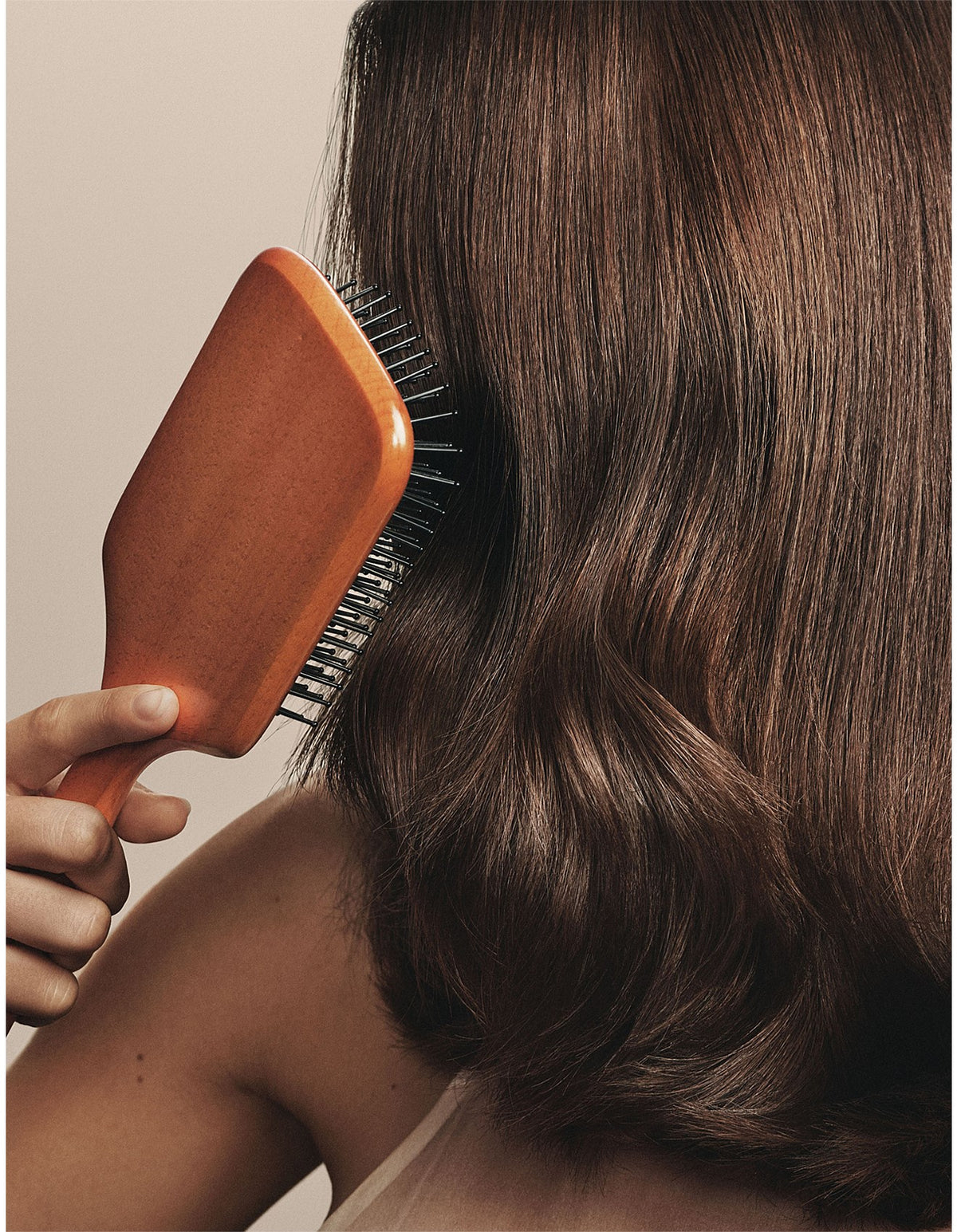 Wooden Paddle Brush