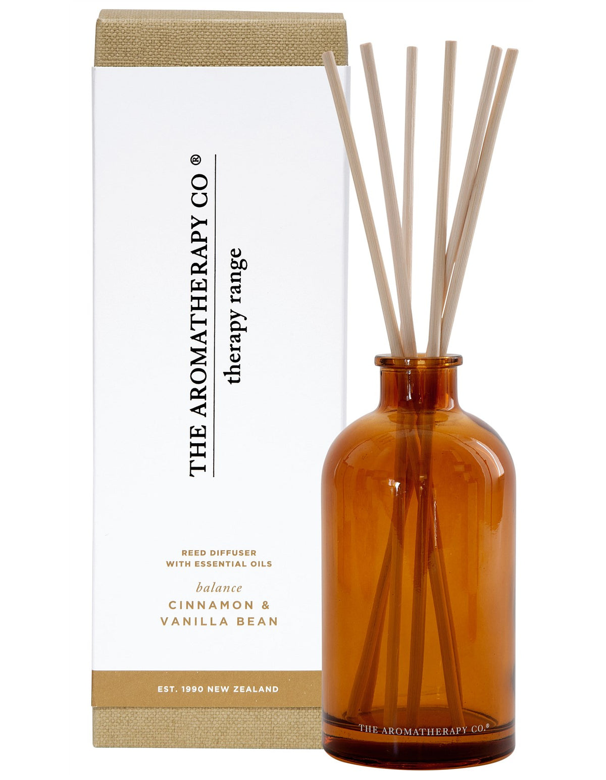 Therapy Reed Diffuser Balance Cinnamon & Vanilla Bean 250ml