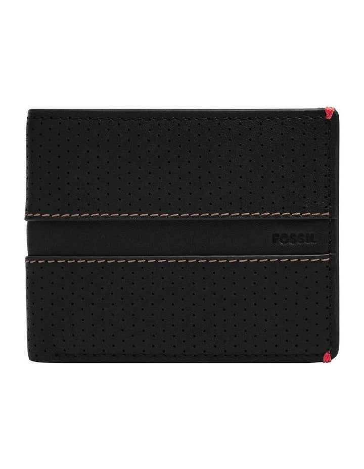 Rennsport Bifold with Flip ID Wallet in Black