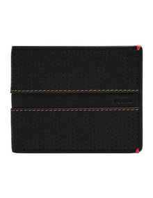Rennsport Bifold with Flip ID Wallet in Black