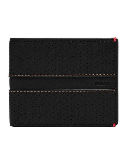 Rennsport Bifold with Flip ID Wallet in Black