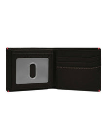 Rennsport Bifold with Flip ID Wallet in Black