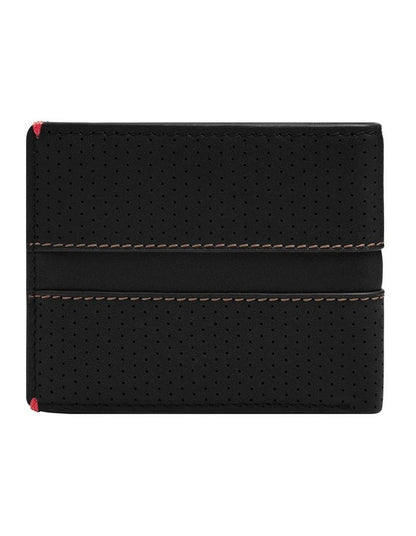 Rennsport Bifold with Flip ID Wallet in Black