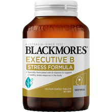 Blackmores Executive b Vitamin b Stress Support Tablets 125 Pack