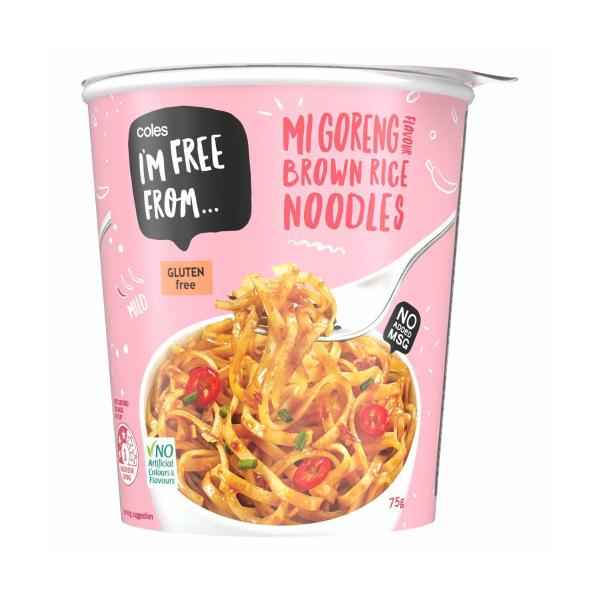 I'M Free From Gluten Brown Rice Noodle Cups Mi Goreng