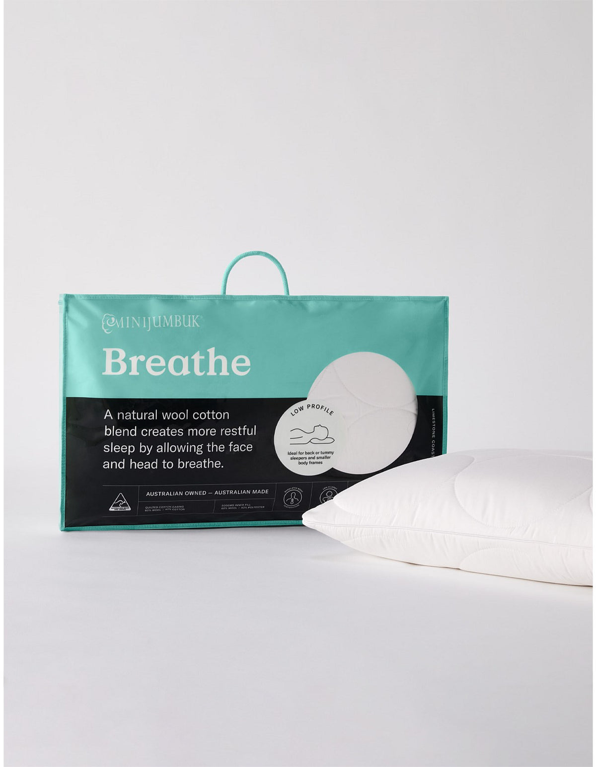Breathe Pillow Low Profile