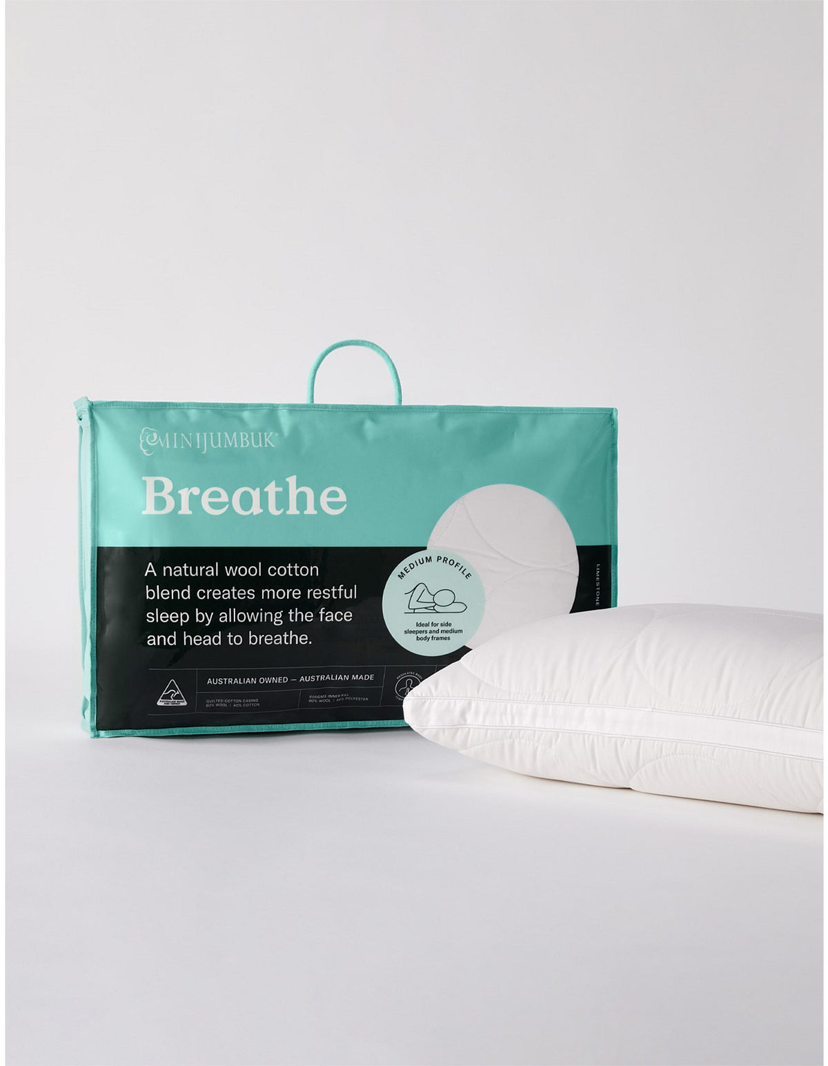 Breathe Pillow Medium Profile