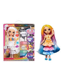 Color & Create New Theme Dolls- Brown Eyes