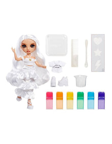 Color & Create New Theme Dolls- Brown Eyes