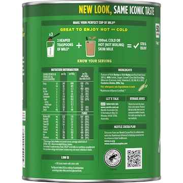Milo Malt Drinking Chocolate Powder Hot or Cold 1kg