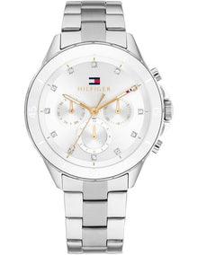 Mellie Stainless Steel Dial Watch in Silver