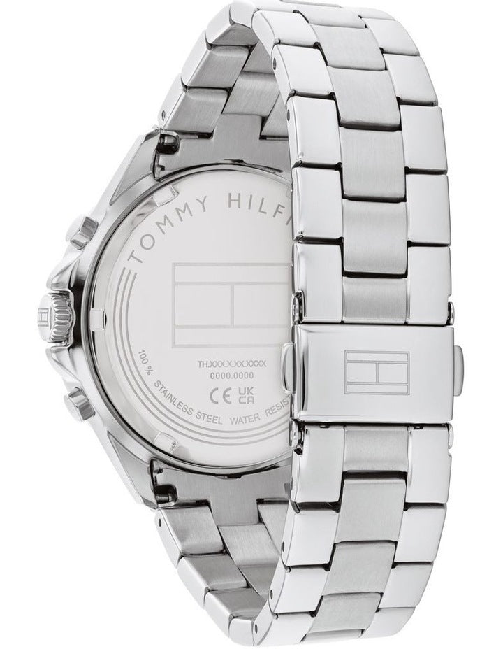 Mellie Stainless Steel Dial Watch in Silver