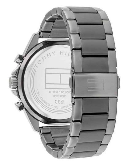Jax Ionic Plated Grey Steel Dial Watch in Dark Grey