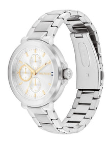 Lori Stainless Steel Dial Watch in Silver
