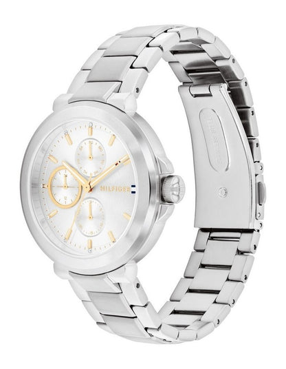 Lori Stainless Steel Dial Watch in Silver