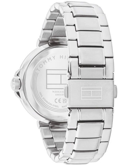 Lori Stainless Steel Dial Watch in Silver