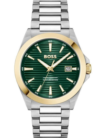 Strike Stainless Steel Dial 1514173 Watch in Olive Green