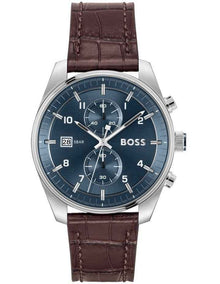 Skytraveller Croc Leather Dial 1514194 Watch in Blue