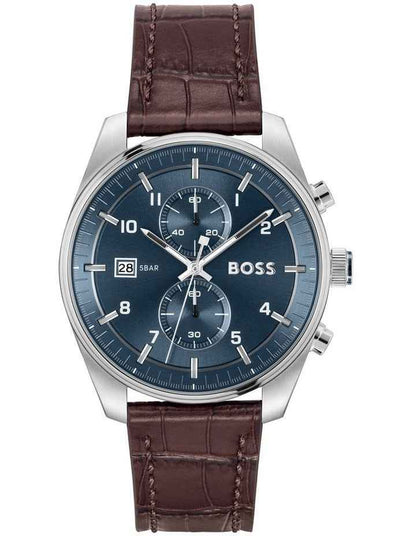 Skytraveller Croc Leather Dial 1514194 Watch in Blue