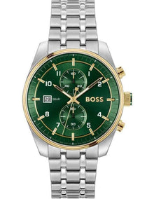 Skytraveller Stainless Steel Dial 1514195 Watch in Green
