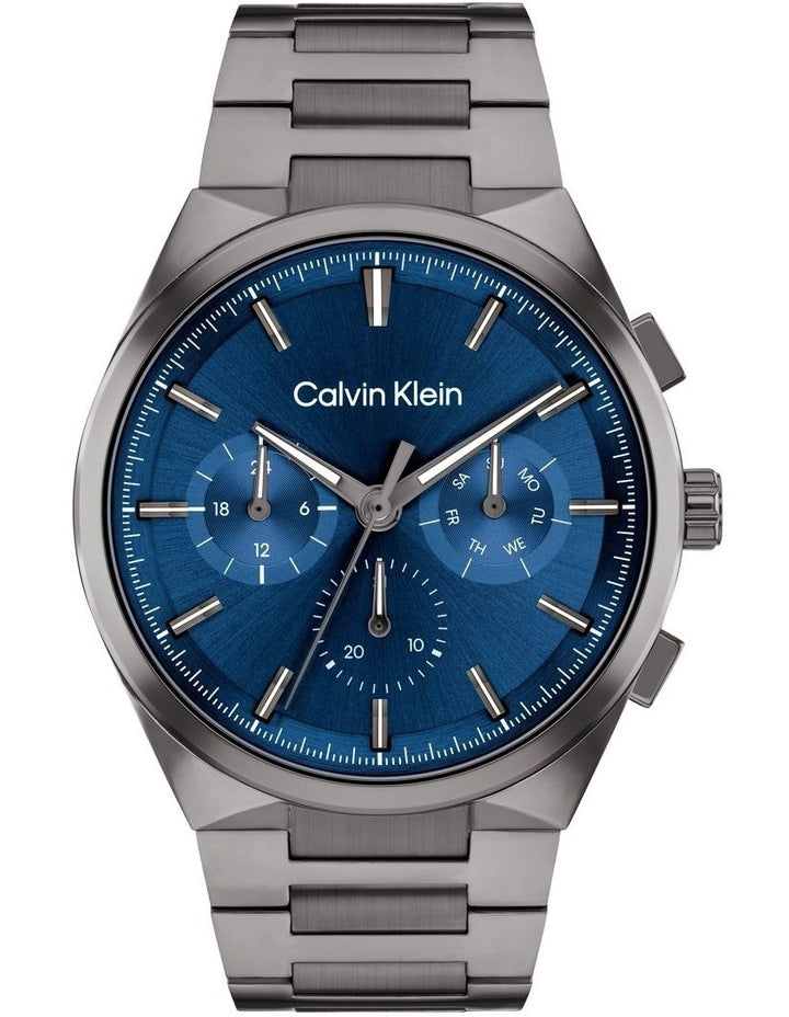 Distinguish Ionic Plated Steel Dial Watch in Dark Blue