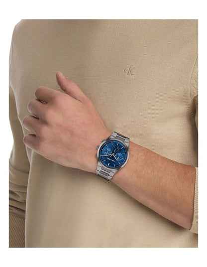Distinguish Ionic Plated Steel Dial Watch in Dark Blue