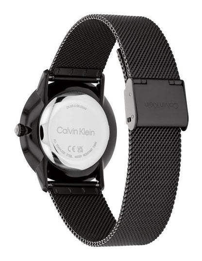 Exceptional Ionic Plated Steel Dial Watch in Black