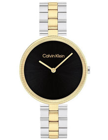 Gleam Two Tone Stainless Steel Dial Women's Watch in