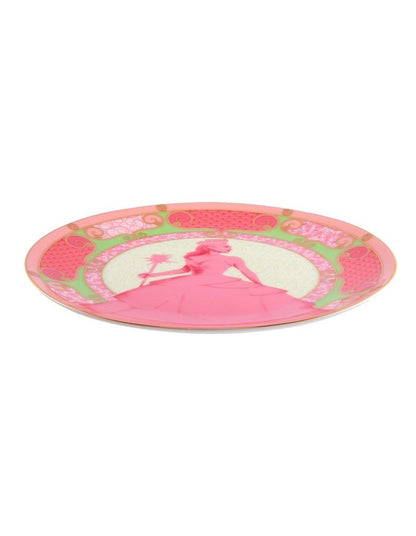 Wicked Pink Goes Good With Green Coupe Plate 19.5cm Glinda Gift Boxed