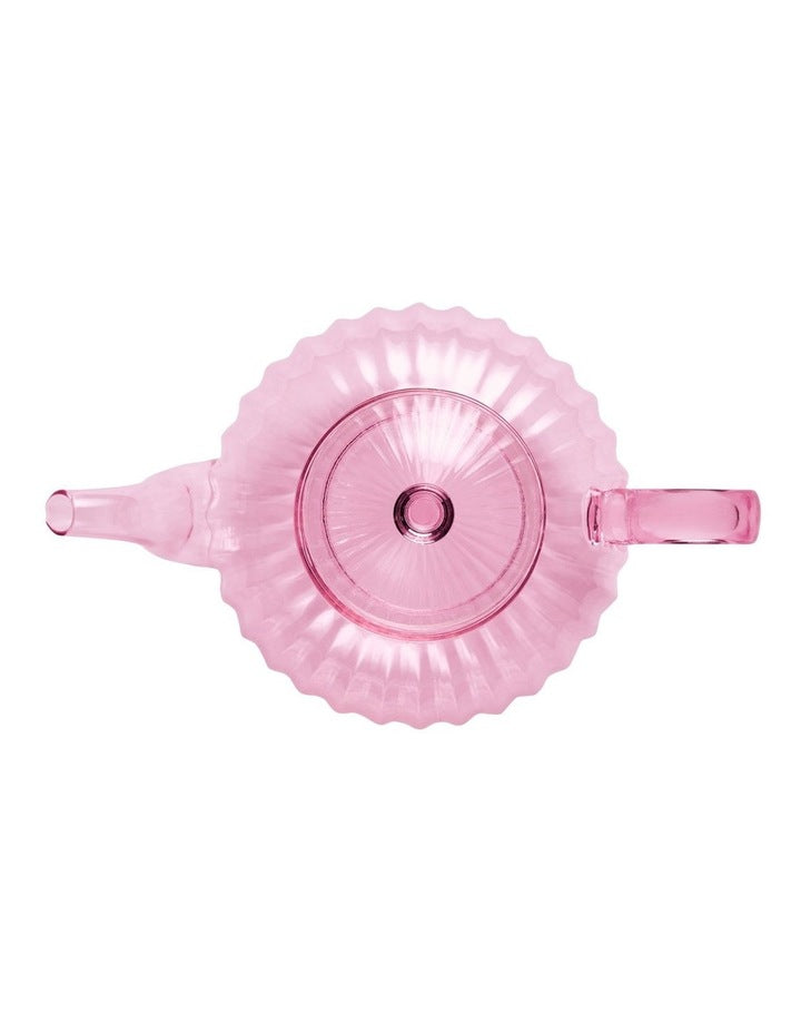 Wicked Pink Goes Good With Green Teapot 900ml Gift Boxed in Pink