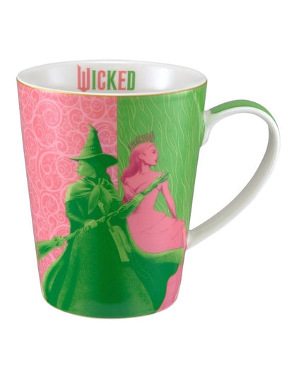Wicked Magical Conical Mug 450ml Pink & Green Forever Gift Boxed