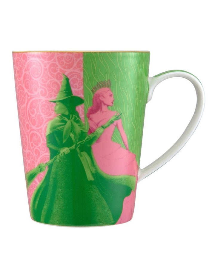 Wicked Magical Conical Mug 450ml Pink & Green Forever Gift Boxed