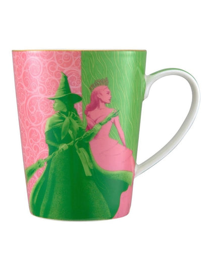 Wicked Magical Conical Mug 450ml Pink & Green Forever Gift Boxed