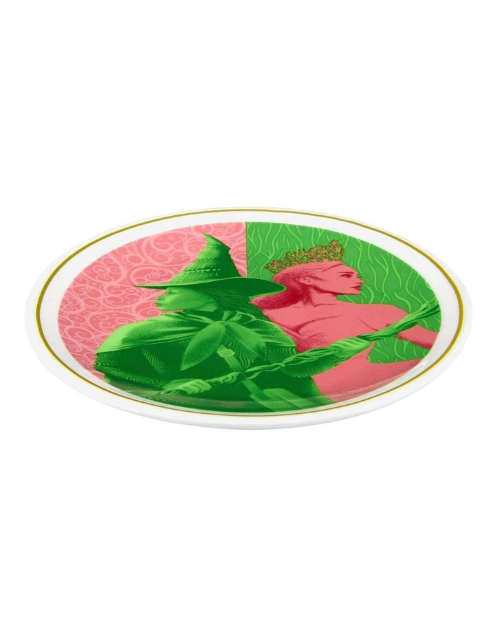 Wicked Magical Trinket Dish 11.5cm Pink & Green Forever Gift Boxed