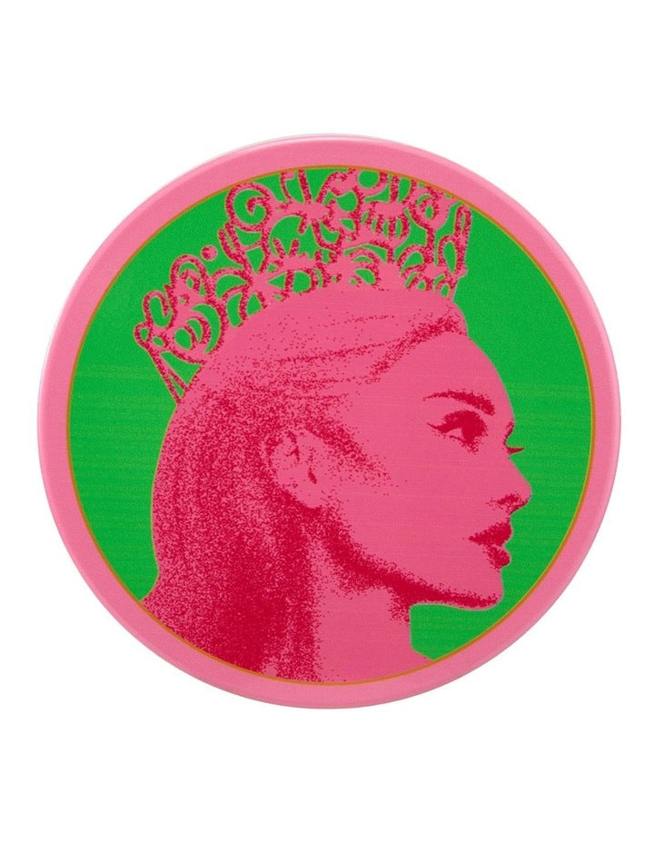 Wicked Magical Ceramic Coaster 10cm Set of 4 Pink & Green Forever Gift Boxed