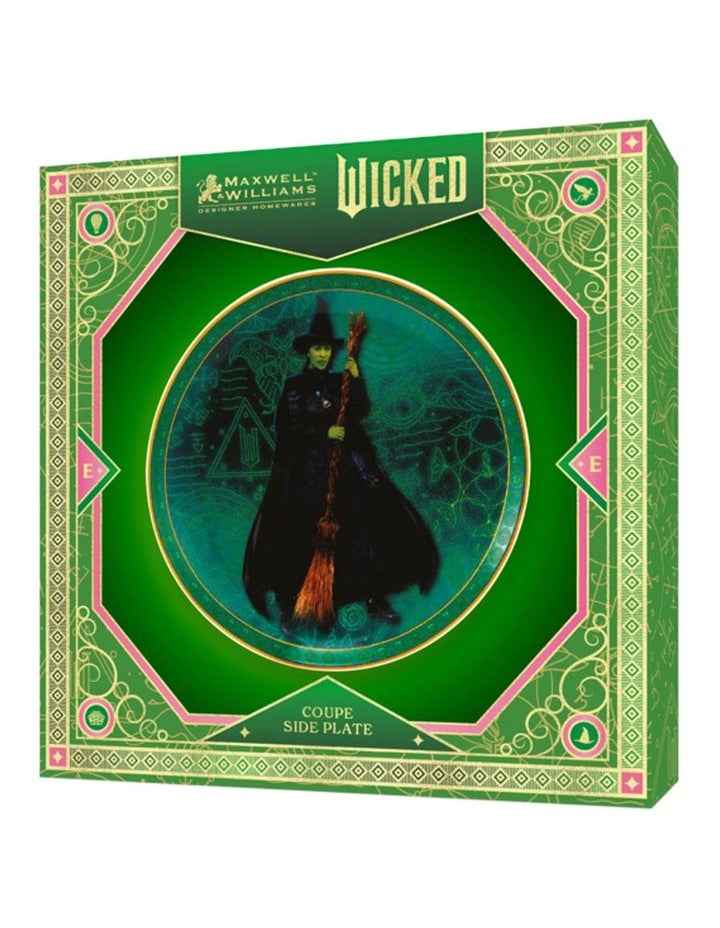 Wicked Magical Coupe Side Plate 19cm Defy Gravity Gift Boxed