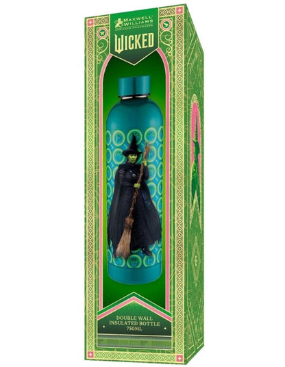 Wicked Magical Double Wall Insulated Bottle 750ml Elphaba Gift Boxed