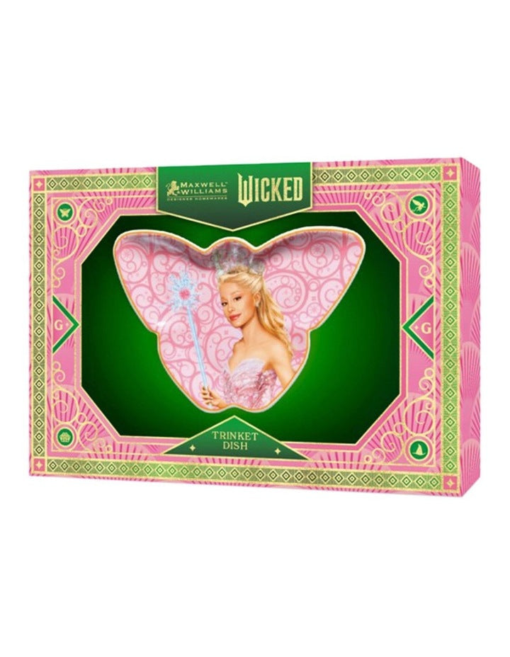 Wicked Magical Trinket Dish 16.5cm Glinda Gift Boxed in Pink