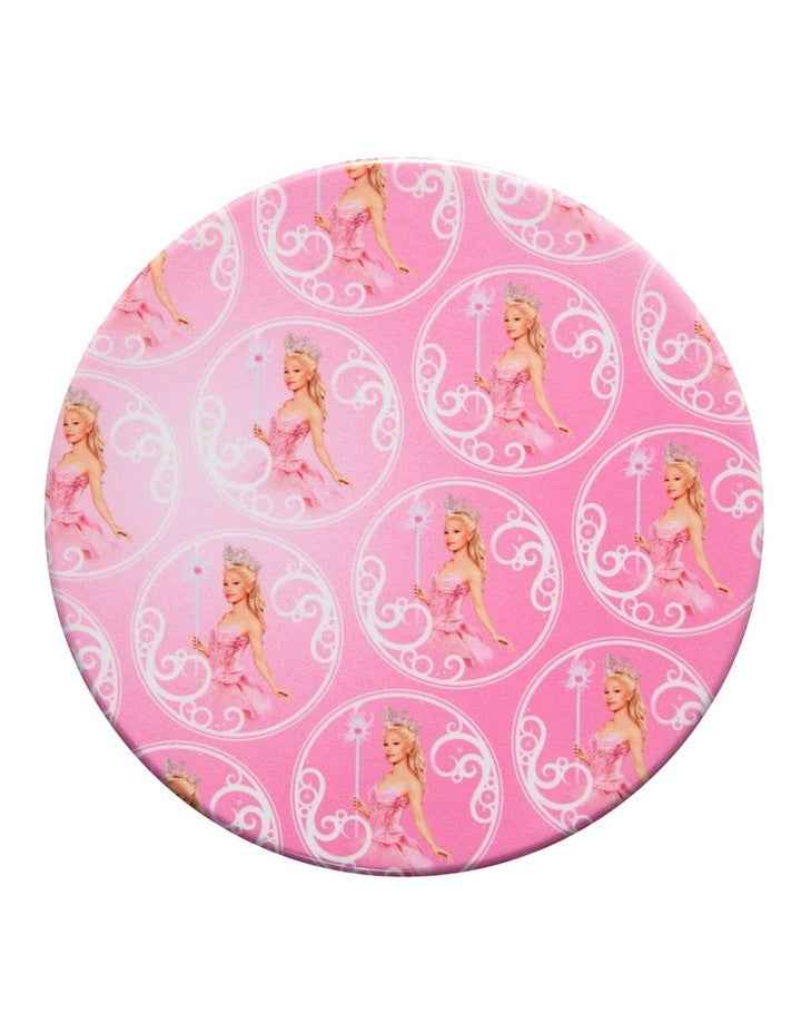 Wicked Magical Ceramic Coaster 10cm Set of 4 Glinda Gift Boxed in Pink