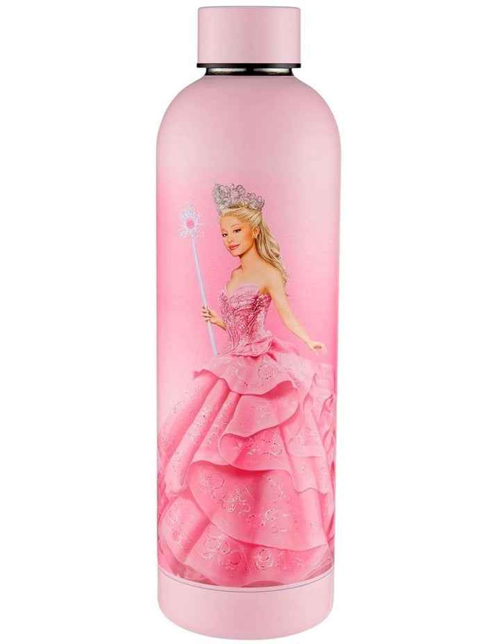 Wicked Magical Double Wall Insulated Bottle 750ml Glinda Gift Boxed in Pink