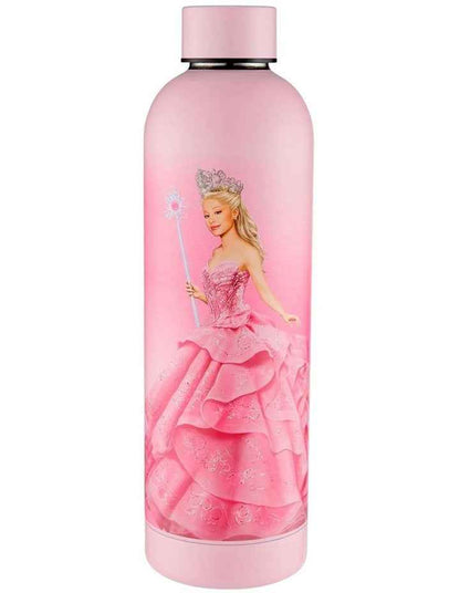 Wicked Magical Double Wall Insulated Bottle 750ml Glinda Gift Boxed in Pink